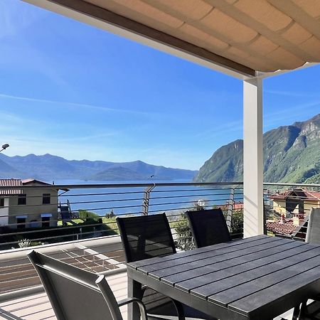 Costa Blu - Terrace Overlooking The Lake & Pool Riva di Solto Exteriör bild